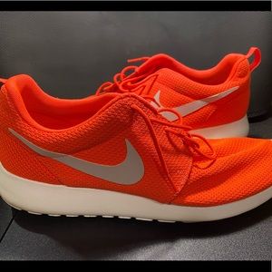 Nike Men’s Roshe Shoes - Orange
